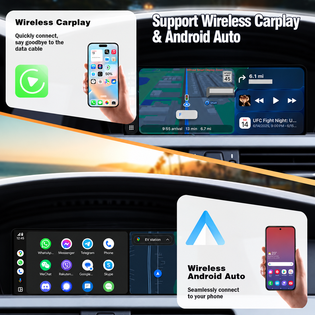Wireless CarPlay & Android Auto for BMW | CCC / CIC / NBT / EVO / MGU