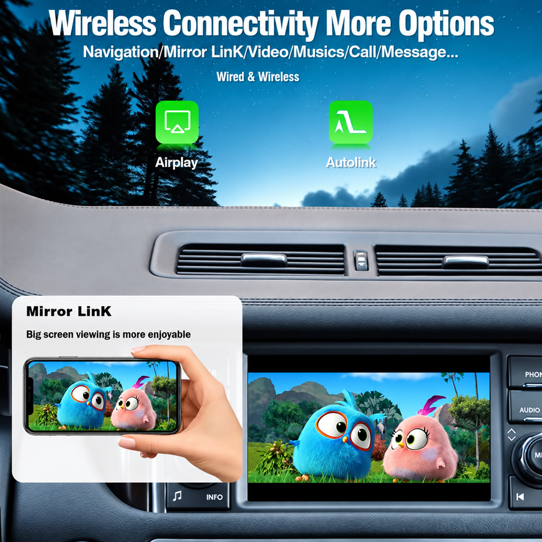 Wireless CarPlay & Android Auto for Land Rover | Denso Gen2.0 / IAM2.0