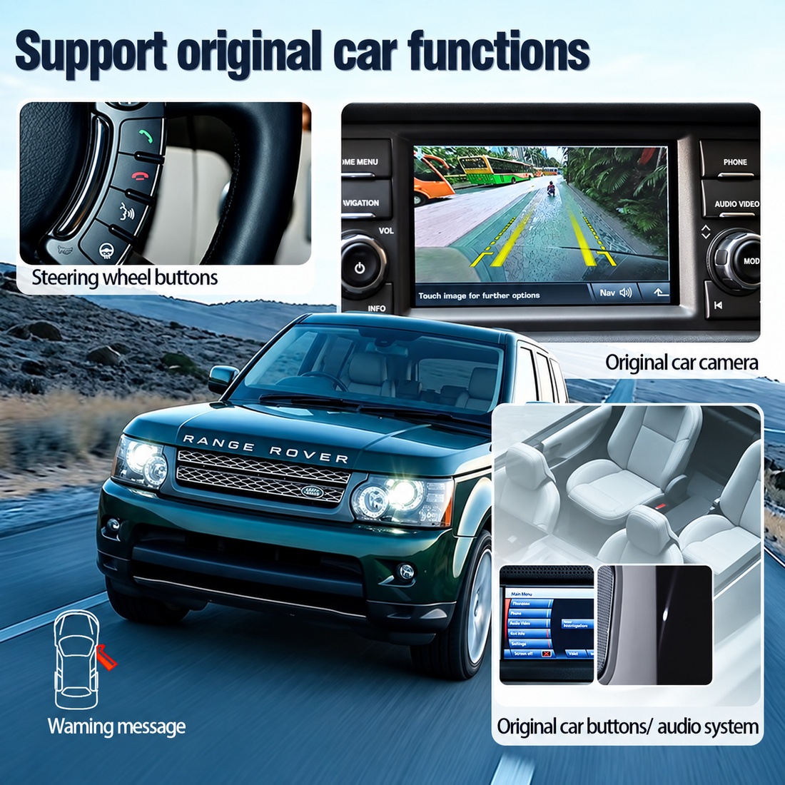 Wireless CarPlay & Android Auto for Land Rover | Denso Gen2.0 / IAM2.0