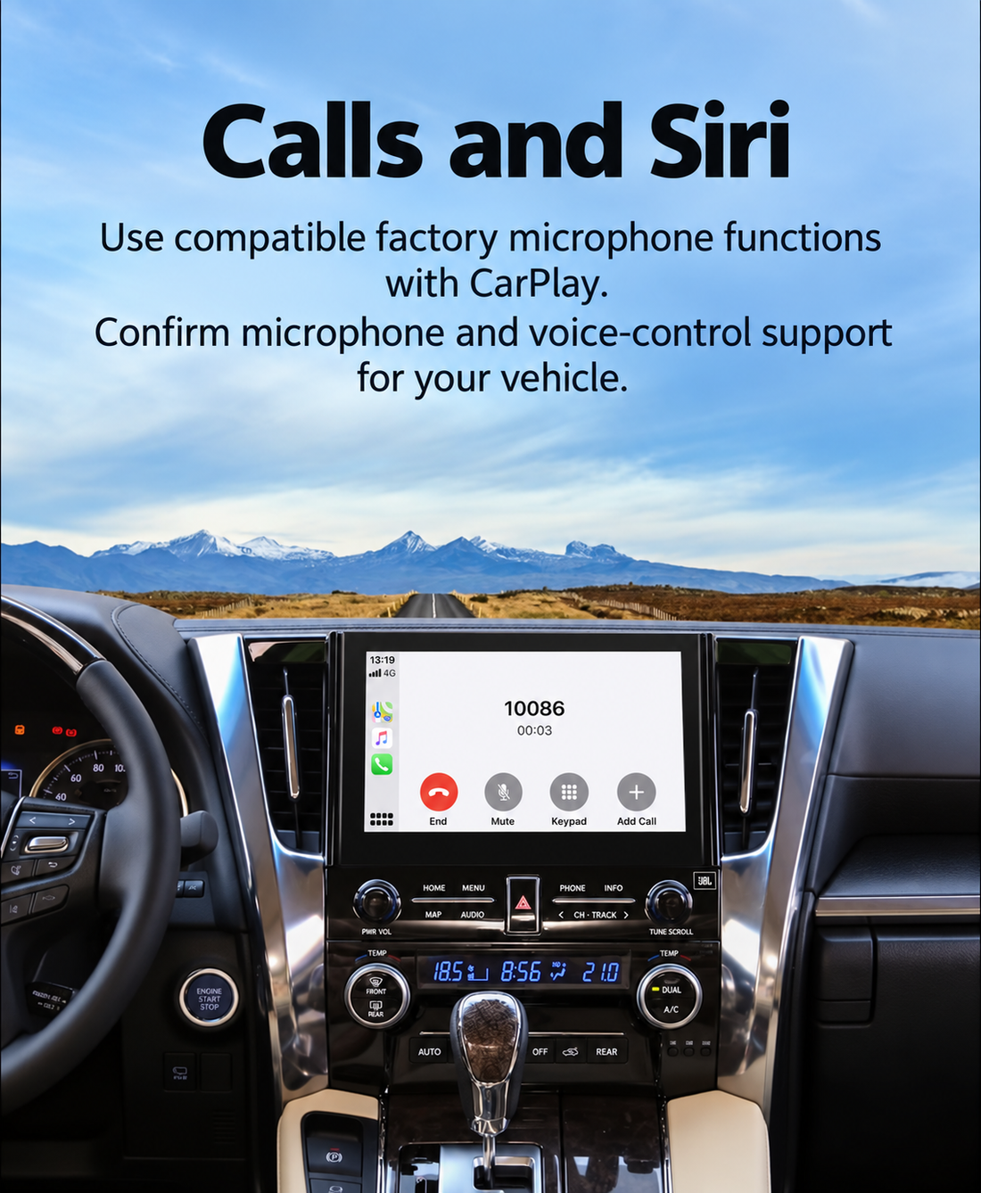 drivevora Wireless CarPlay Adapter for Lexus LM 2020–2023 (Left-Hand Drive) — Requires Factory Wired CarPlay