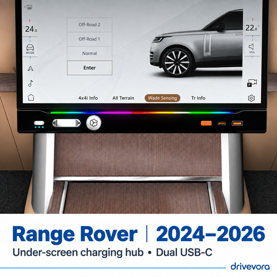 drivevora Charging Hub for Land Rover & Jaguar